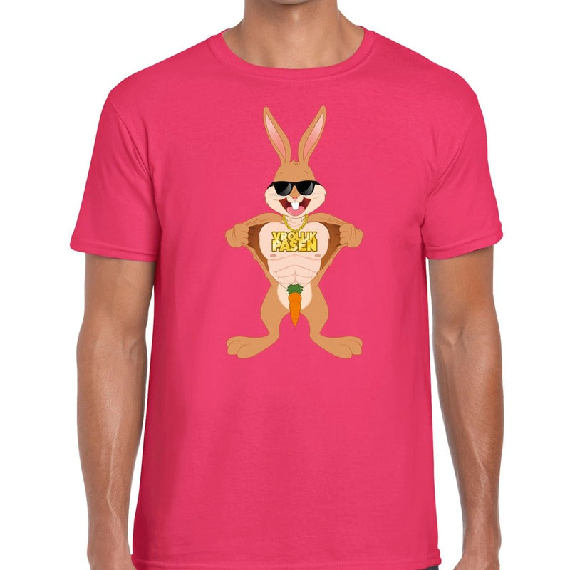 paas-thema-tshirt-pasen-stoere-paashaas-shirt-voor-heren-roze-homor-thema-kleding_10141787