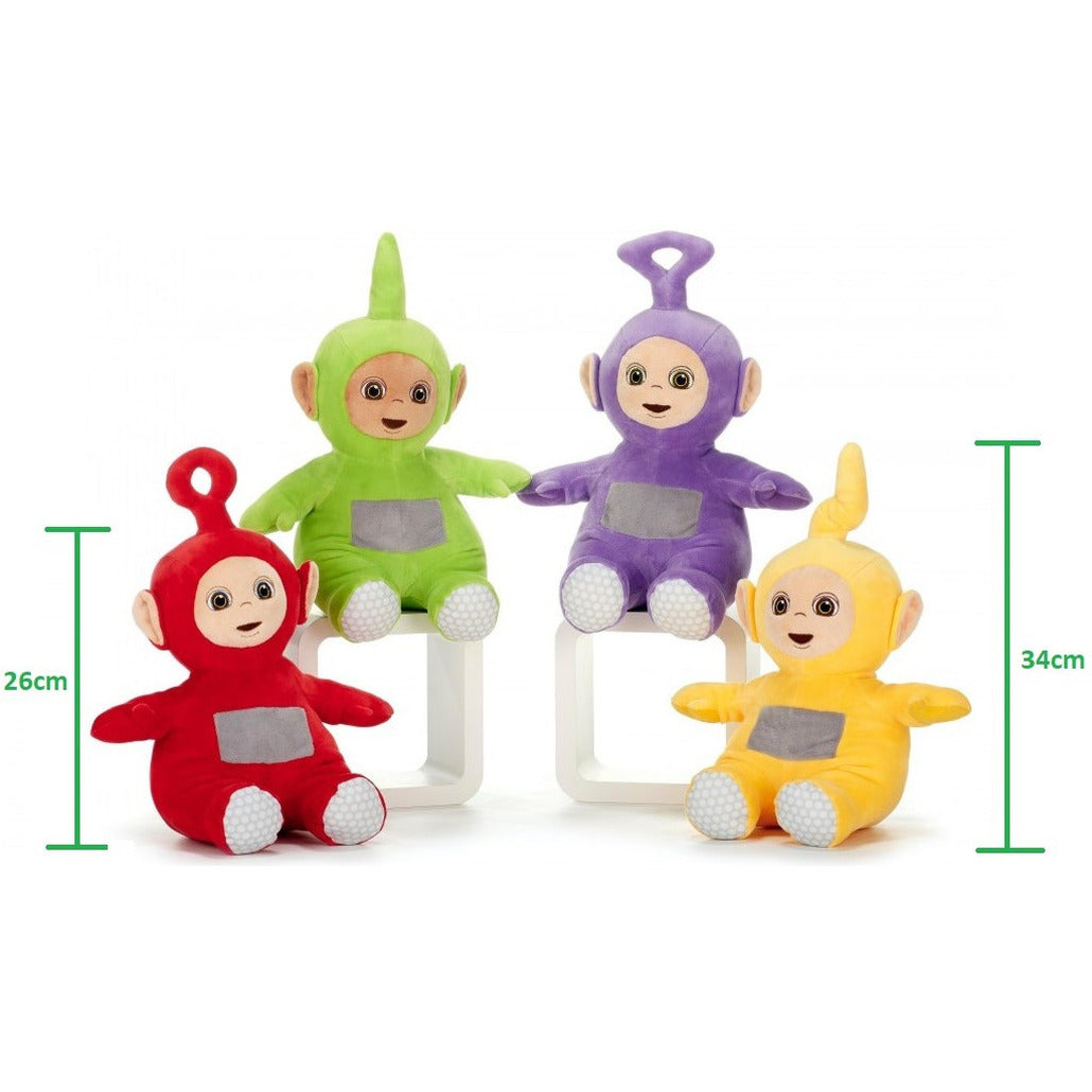 Pluche Teletubbies speelgoed knuffel Po rood 34 cm