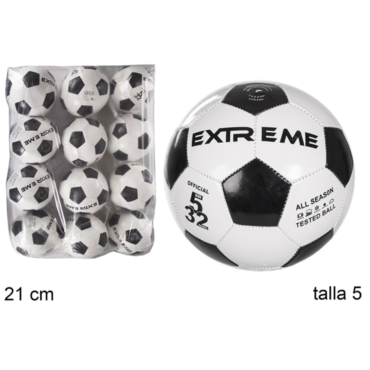 voetbal-bal-pvc-classic-zwart-wit-21-cm-speelgoed-buiten_10454797-1