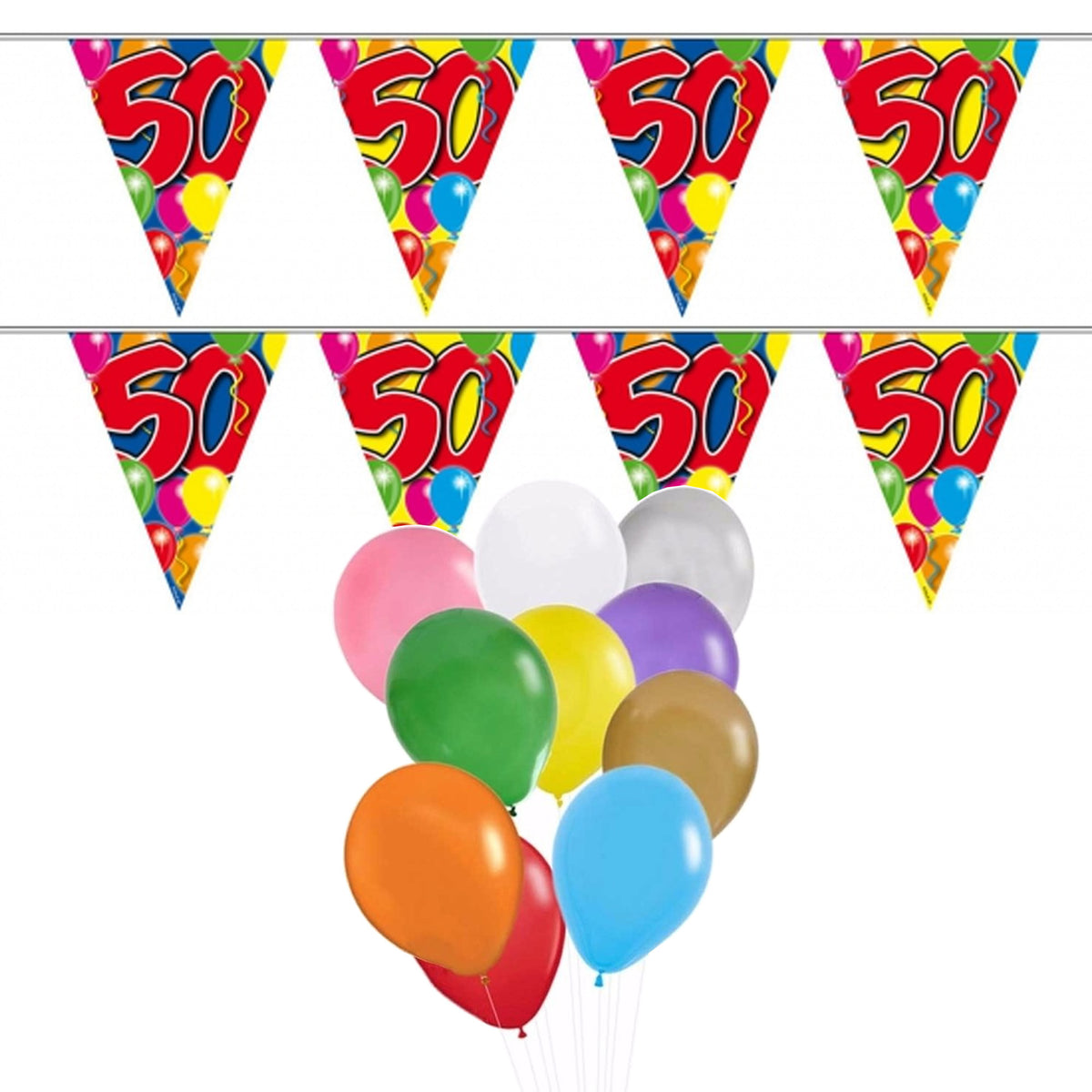 verjaardag-14-jaar-feestartikelen-set-50x-ballonnen-3x-leeftijd-print-vlaggenlijnen_10369797