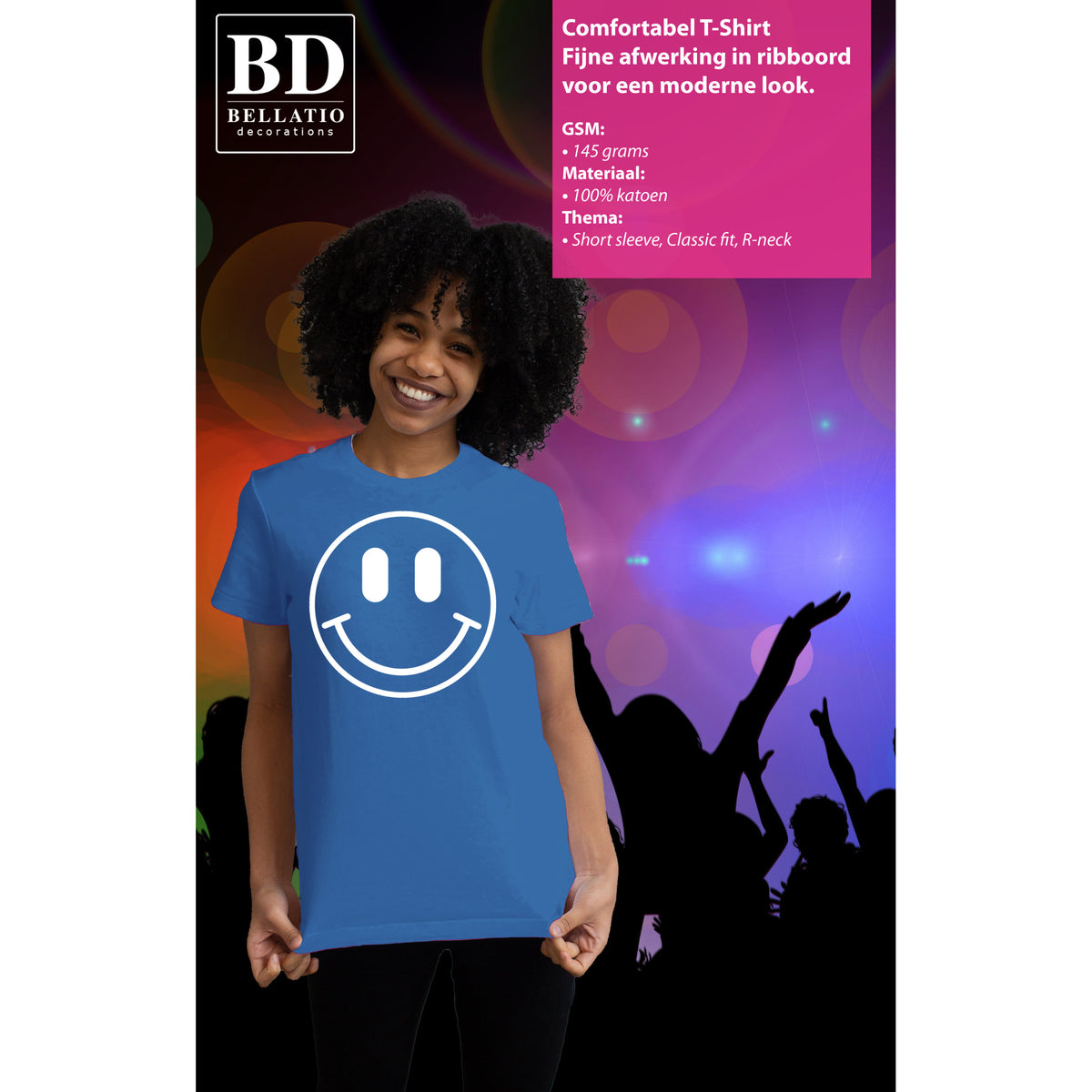 verkleed-tshirt-voor-dames-smile-emoticon-blauw-carnaval-foute-party-feestkleding_10438797