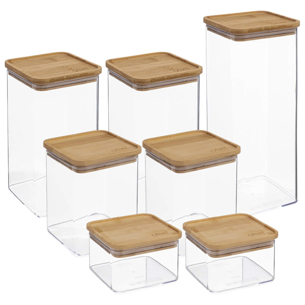 voedsel-bewaren-keuken-voorraadpotten-set-7x-stuks-kunststof-bamboe_10374801-1