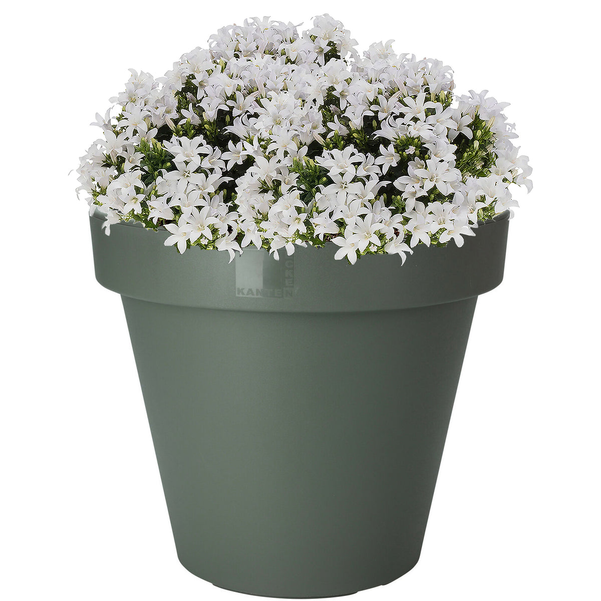 pro-garden-bloempot-donkergroen-rond-d40-cm-kunststof-plantenpot-tuin-buiten_10386801-1
