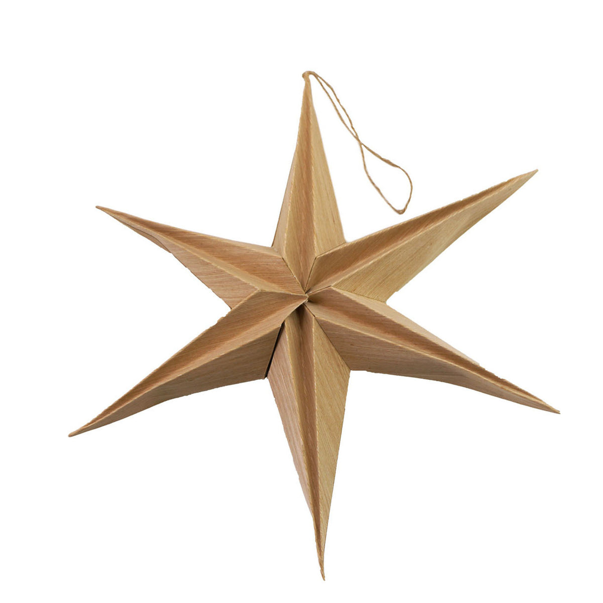 decoratie-kerstster-bruin-40-cm-eco-papier-6-punten-hangend_10387802-2