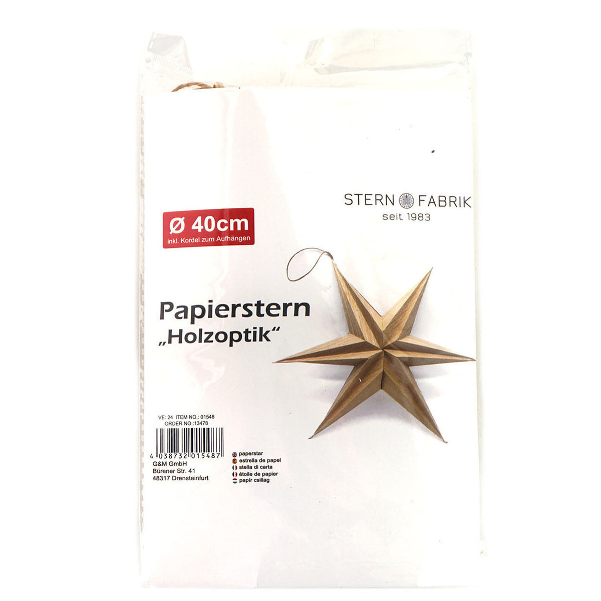 decoratie-kerstster-bruin-40-cm-eco-papier-6-punten-hangend_10387802