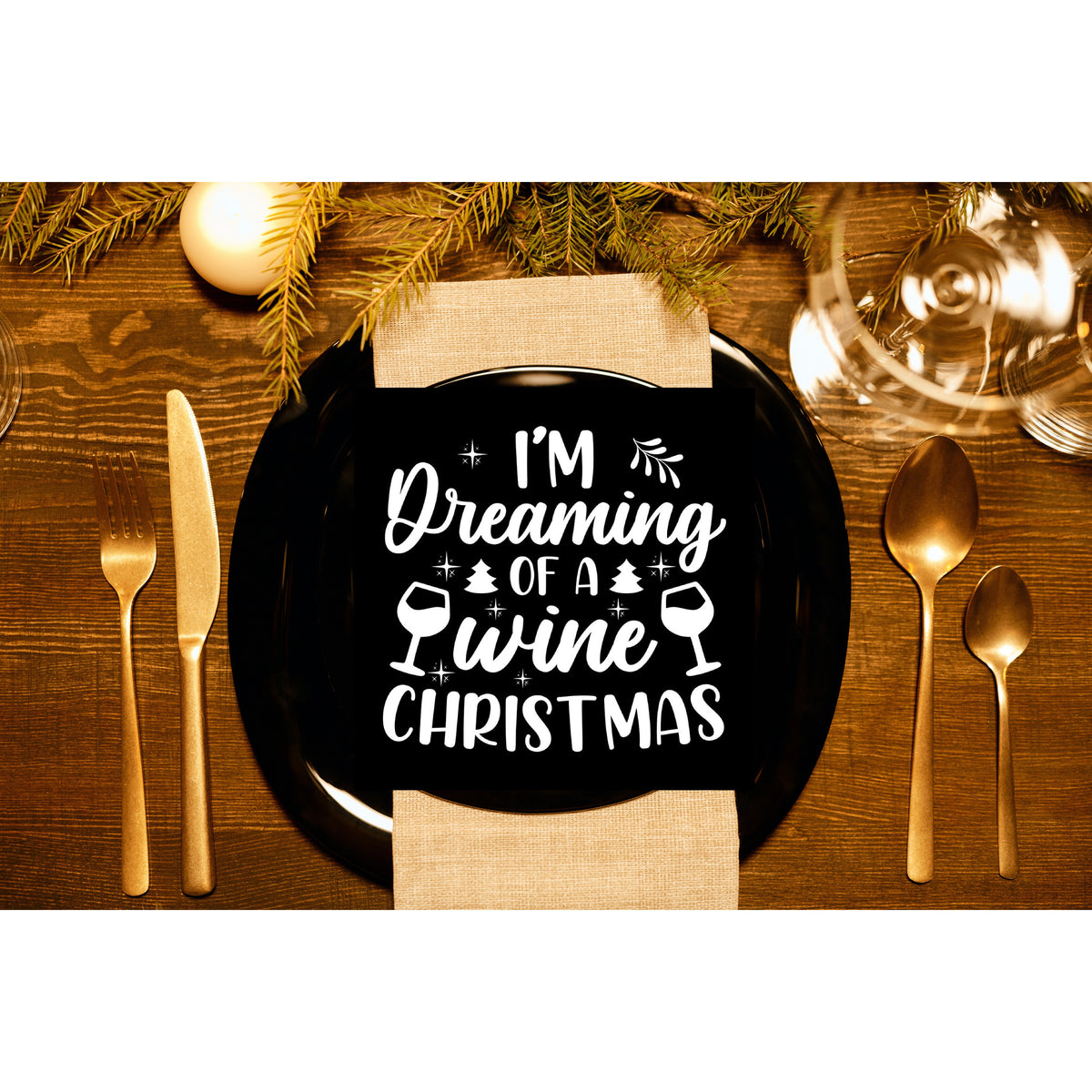 kerst-thema-servetten-20x-st-dreaming-of-a-wine-christmas-33-x-33-cm-wijn_10450806-2