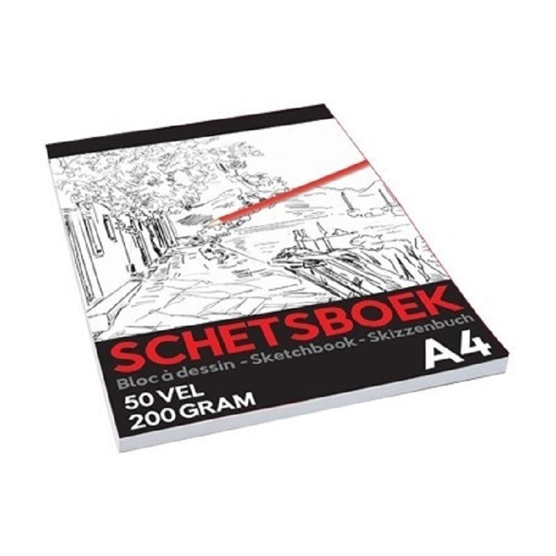 schetsboek-tekenboek-a4-formaat-wit-papier-50-vellen-200-grams_10168809