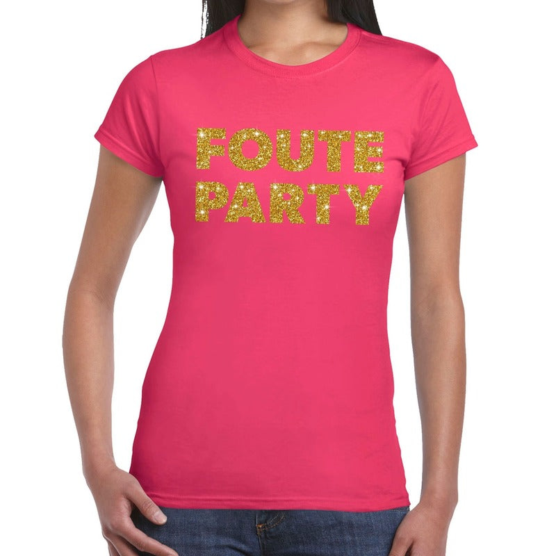 foute-party-goud-glitter-tekst-tshirt-roze-dames_10146811