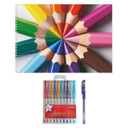 schetsboek-a4-met-50-paginas-met-10-gelpennen_10226814