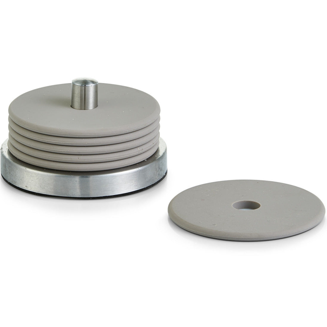 6x-grijze-siliconen-glazenonderzetters-in-houder-10-cm_10214816