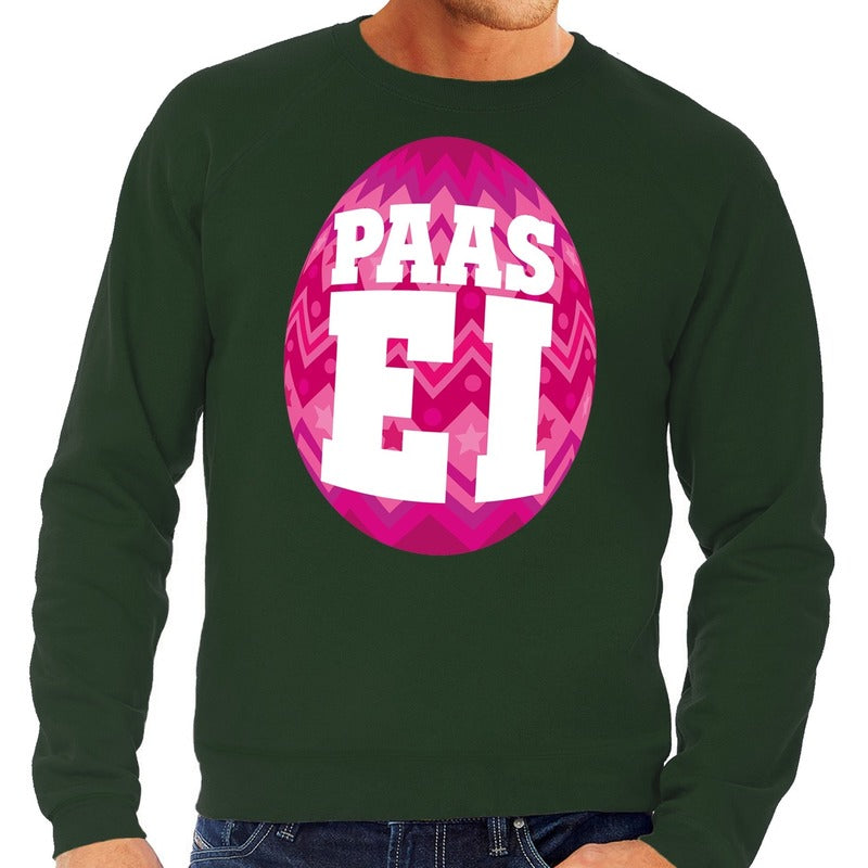 paas-sweater-groen-met-roze-ei-voor-heren_10141820