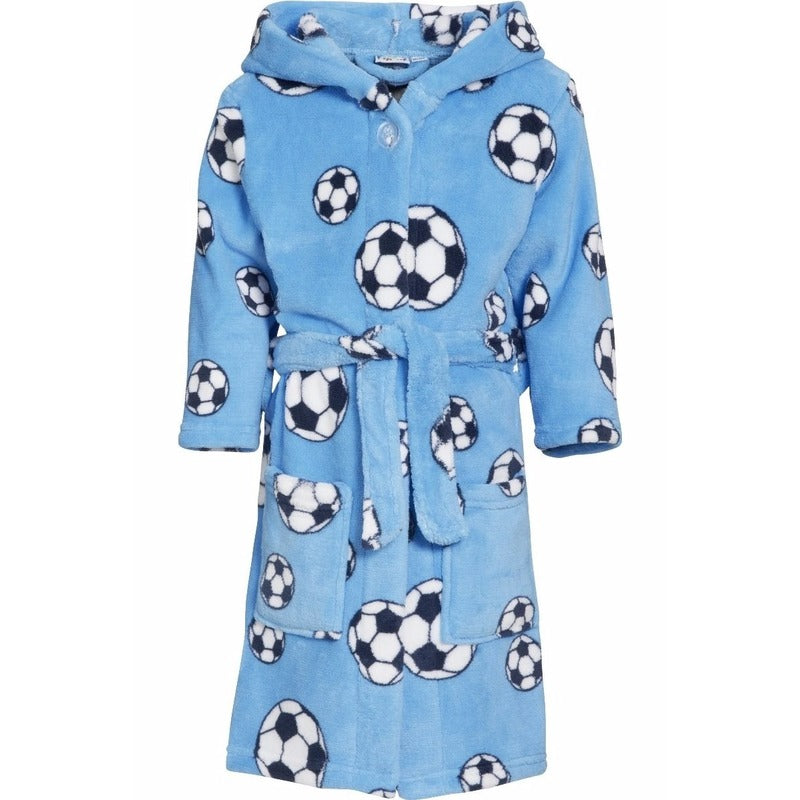 kinder-badjas-ochtendjas-met-voetbal-print--blauw-polyester_10086825