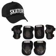 set-van-valbescherming-voor-kinderen-maat-l--9-tot-10-jaar-met-een-stoere-skater-pet-zwart_10294827