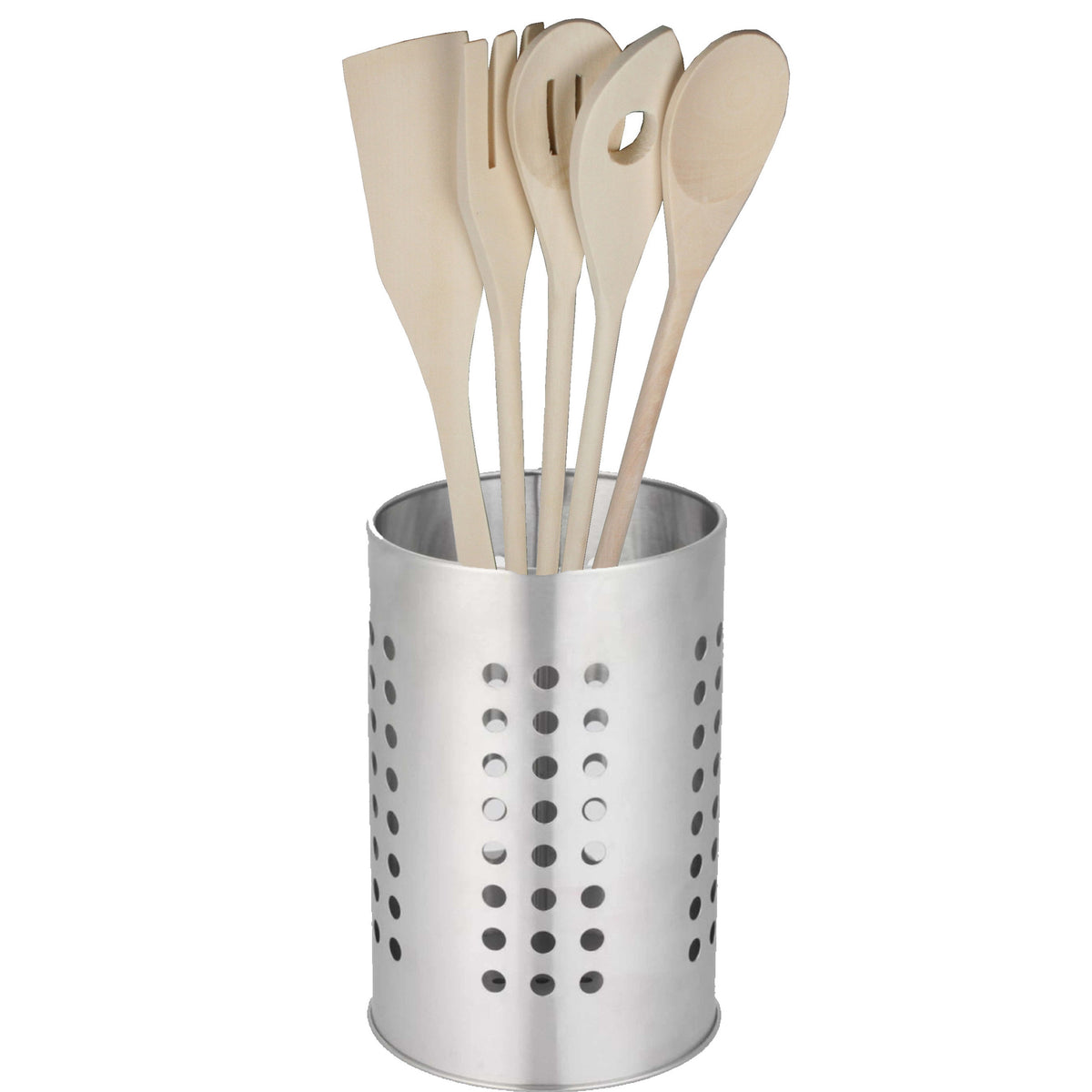 keukengerei-kooklepels-spatels-set-5delig-bamboe-in-zilver-rvs-houder-van-17-cm_10431828