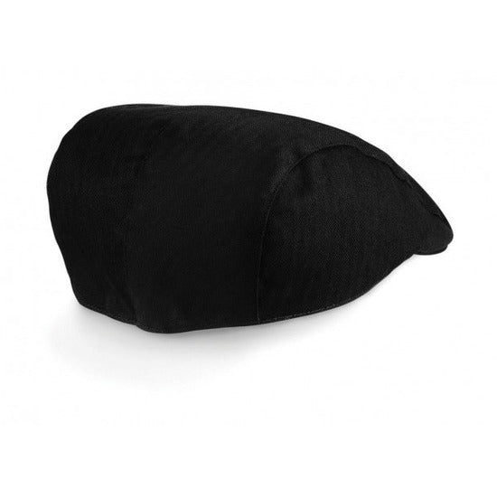 vintage-bakkerspet-flatcap-visgraat-motief-zwart-volwassenen-katoen_10129841
