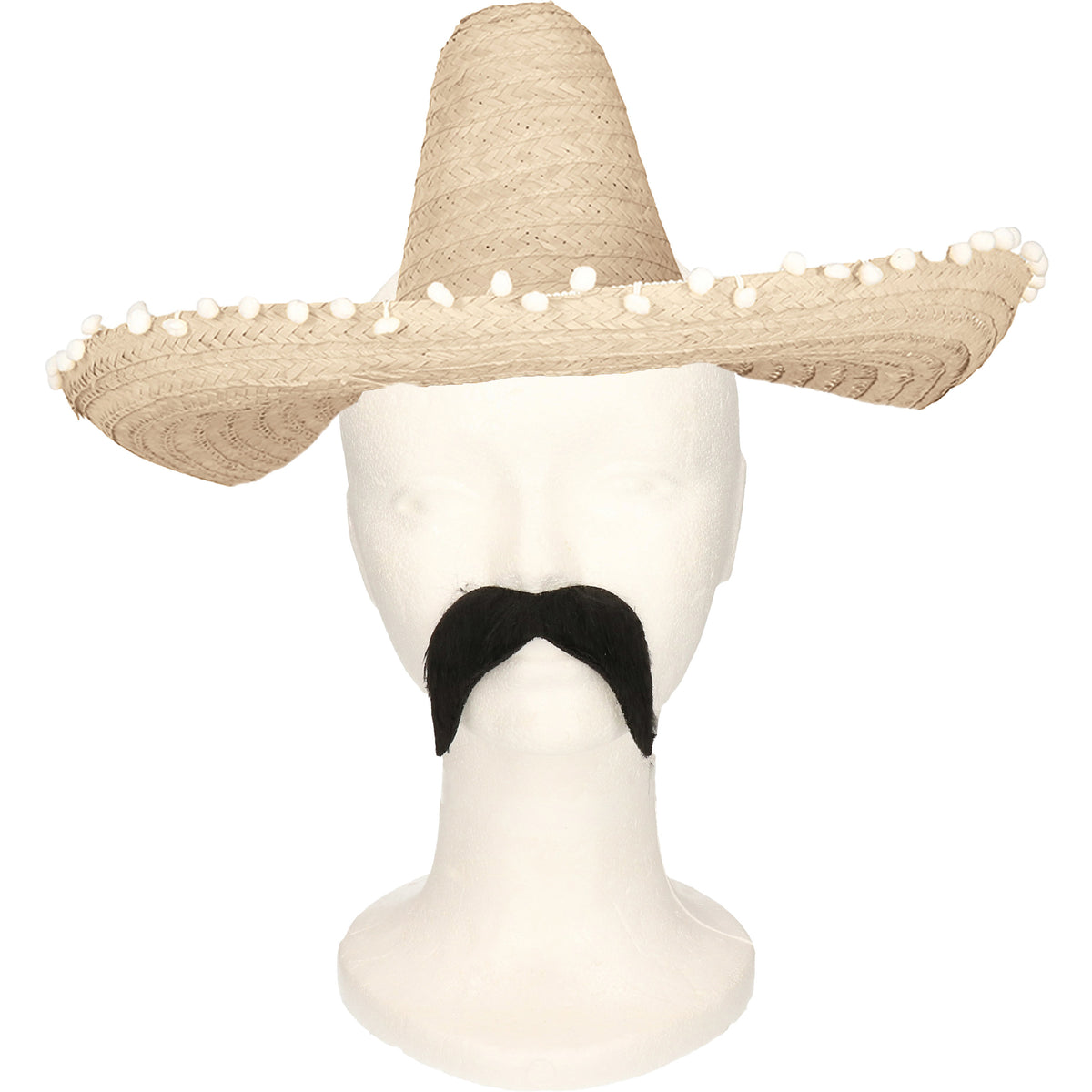 carnaval-verkleed-set-gringo-mexicaanse-sombrero-hoed-naturel-met-western-thema-plaksnor_10419853