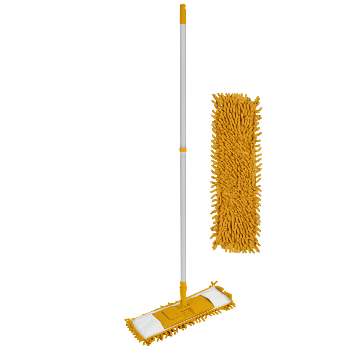 vloerwisser-microvezel-systeem-grote-noppen-vloertrekker-geel-met-1-extra-dweil_10458853