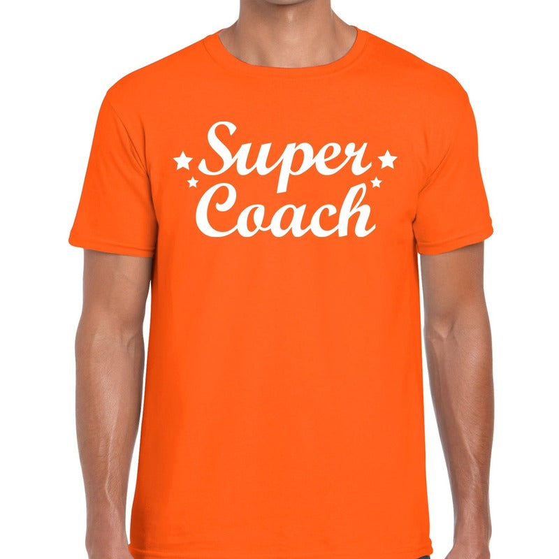 super-coach-cadeau-tshirt-oranje-voor-heren_10148866
