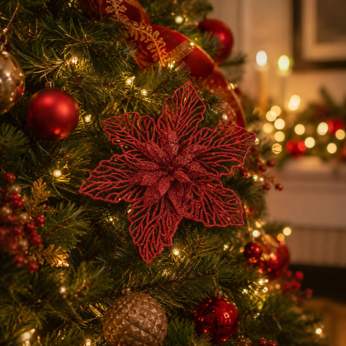 kerstboomversiering-kerstster-17-cm-rood-glitter-op-clip_10265869-6