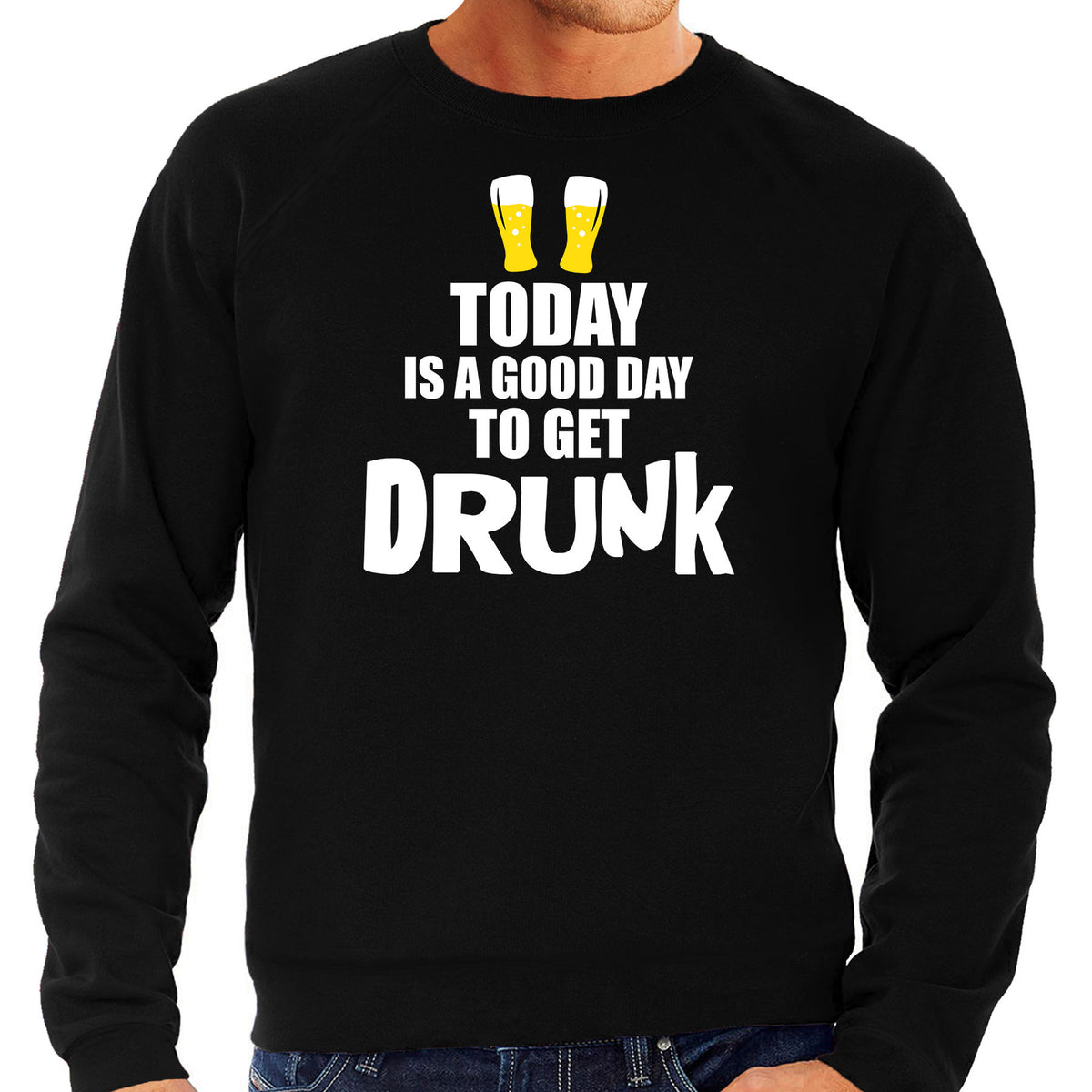 zwarte-bier-sweater--trui-good-day-to-get-drunk-voor-heren_10285877-2