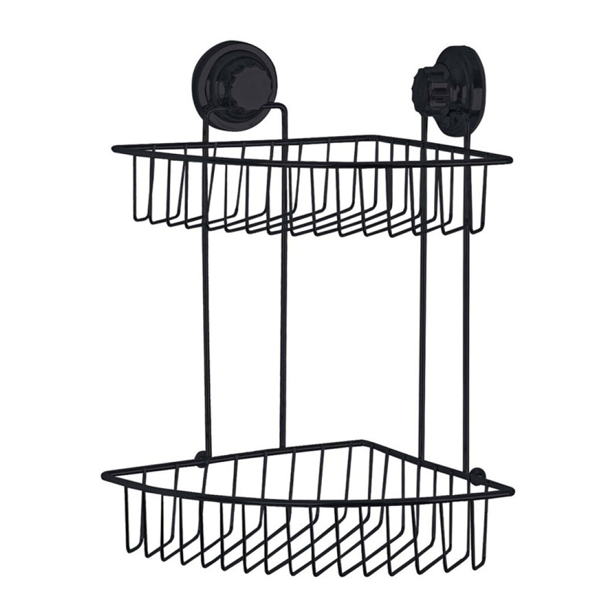 doucherekje-hoekmodel-2laags-zwart-h36-cm-metaal_10371883