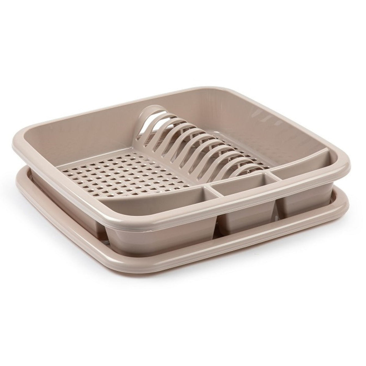 plastic-forte-afdruiprek-met-lekbak-taupe-39-x-39-cm--afwasrek-afdruiprekken_10314884