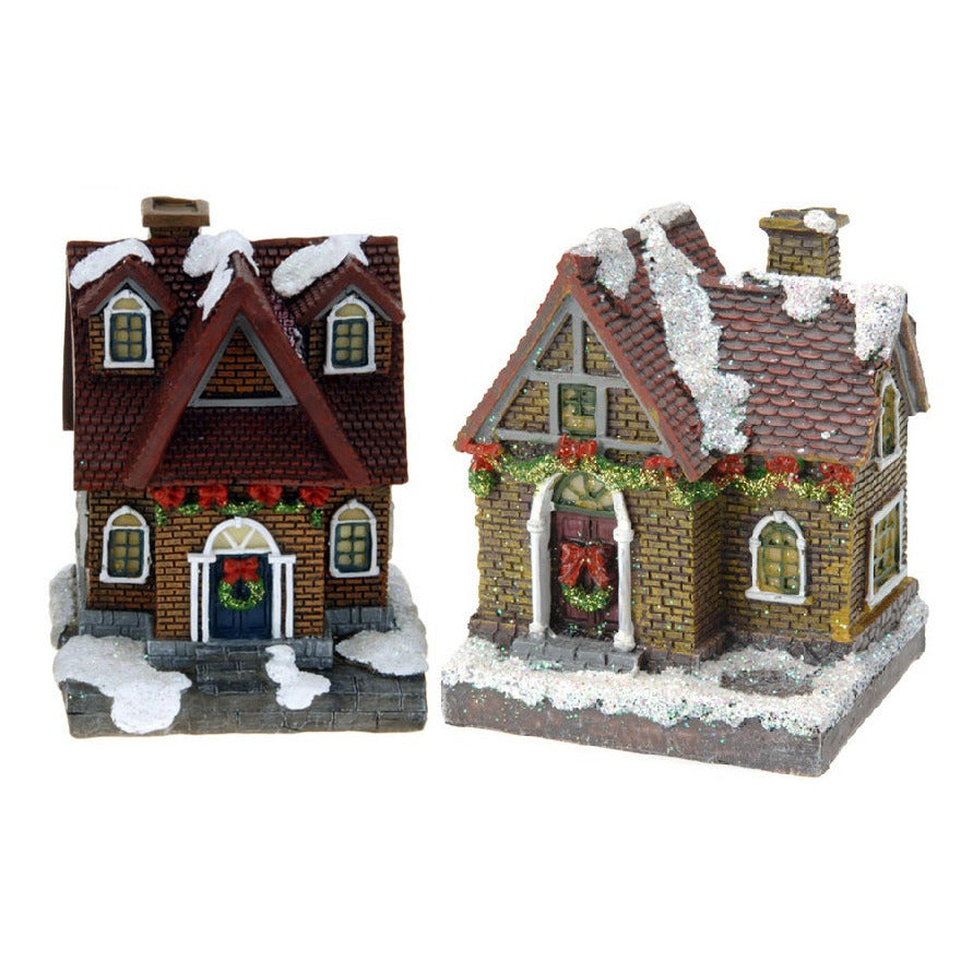 2x-kersthuisjes-kerstdorpje-met-verlichting-13-cm_10319886