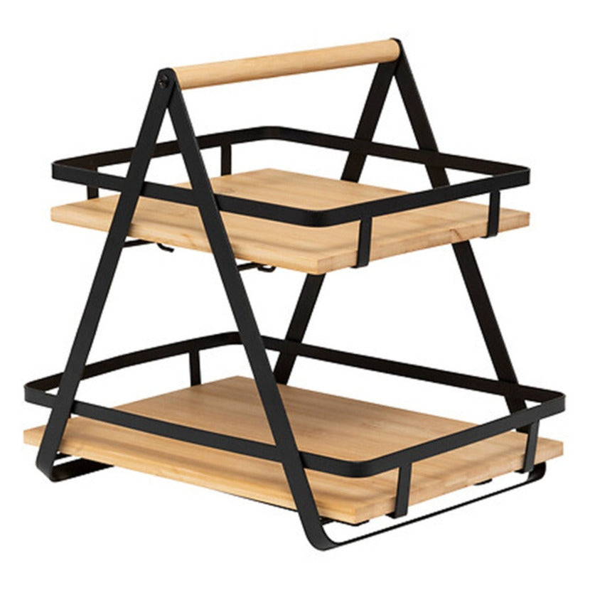 keuken-aanrecht-rekje-metaal-bamboe-hout-30-x-22-x-29-cm-keuken-organizer-naturel-zwart_10464890
