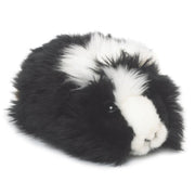 WNF pluche cavia knuffel - zwart - 19 cm - speelgoed knuffels