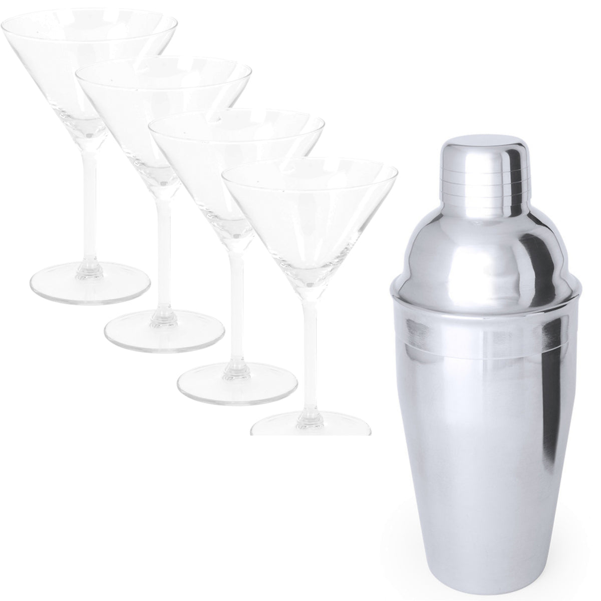 4x-cocktailglazen--martiniglazen-260-ml-cocktailshaker-semimatte-550-ml-rvs_10318898