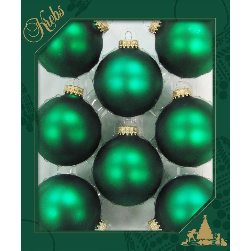 krebs-kerstballen-8x-mat-groen-glas-7-cm-kerstversiering-kerstdecoratie_10197902