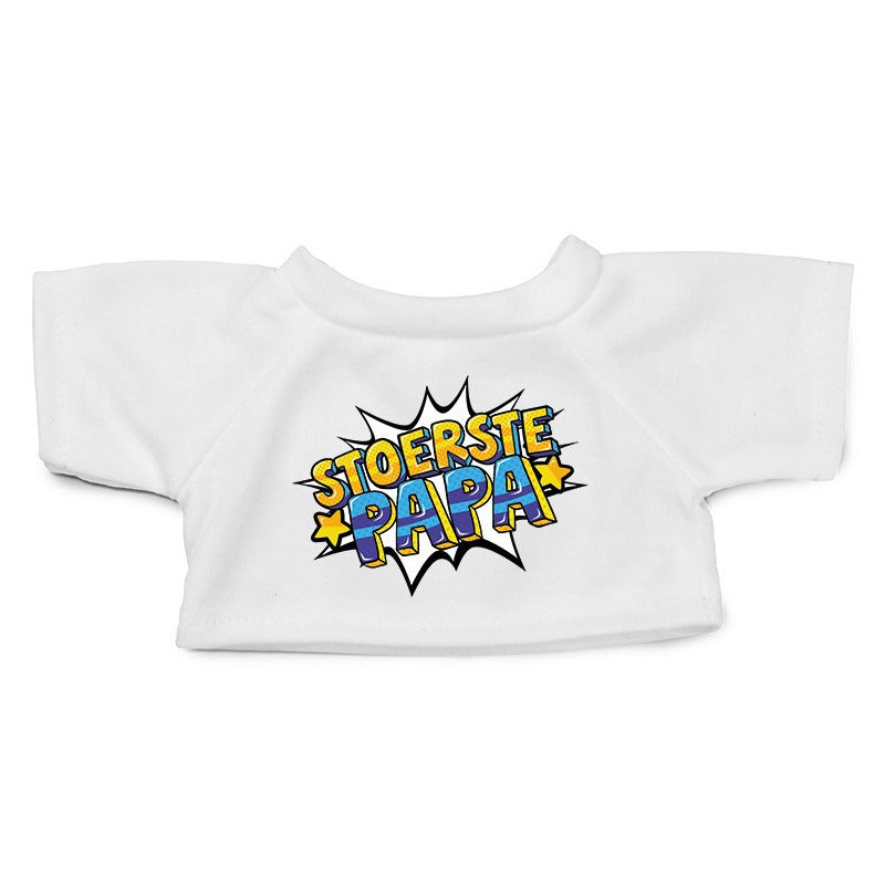 cuddly clothes pop art coolest dad t-shirt white M for Clothi