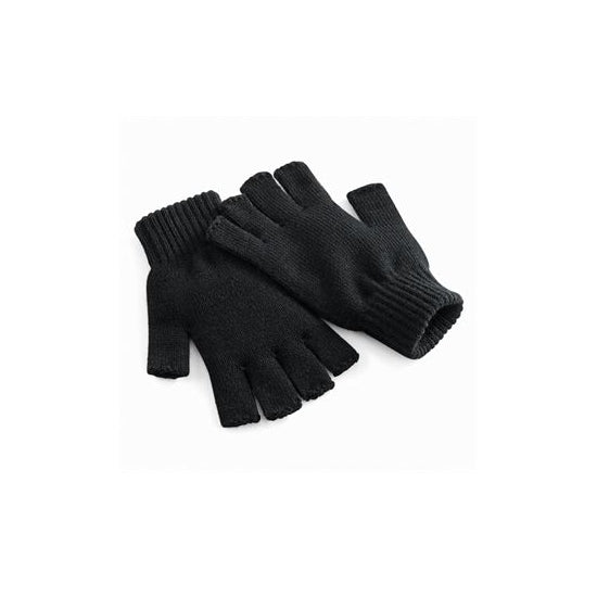 vingerloze-handschoenen-voor-volwassenen-zwart-acryl-katoen-gebreid_10076905