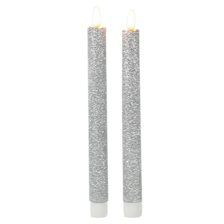 magic-flame-dinerkaarsen-led-2x-stuks-zilver-25-cm-met-glitters_10272906