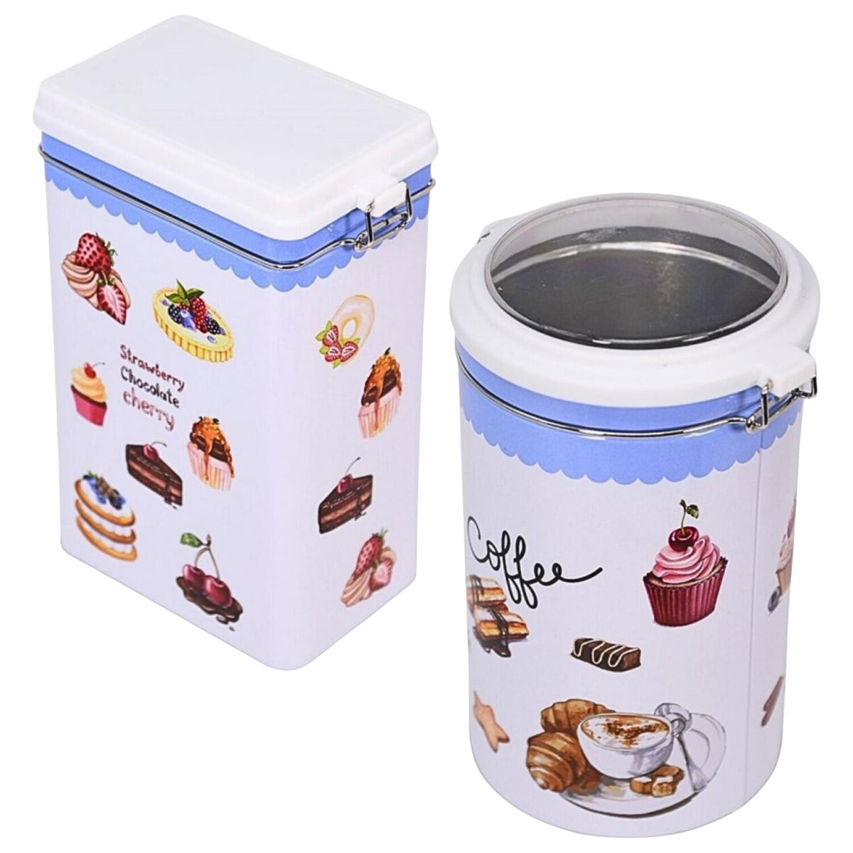 keuken-voorraadblikken-set-2x-met-beugelsluiting-koffie--suiker--meel-20-cm-hoog_10494907