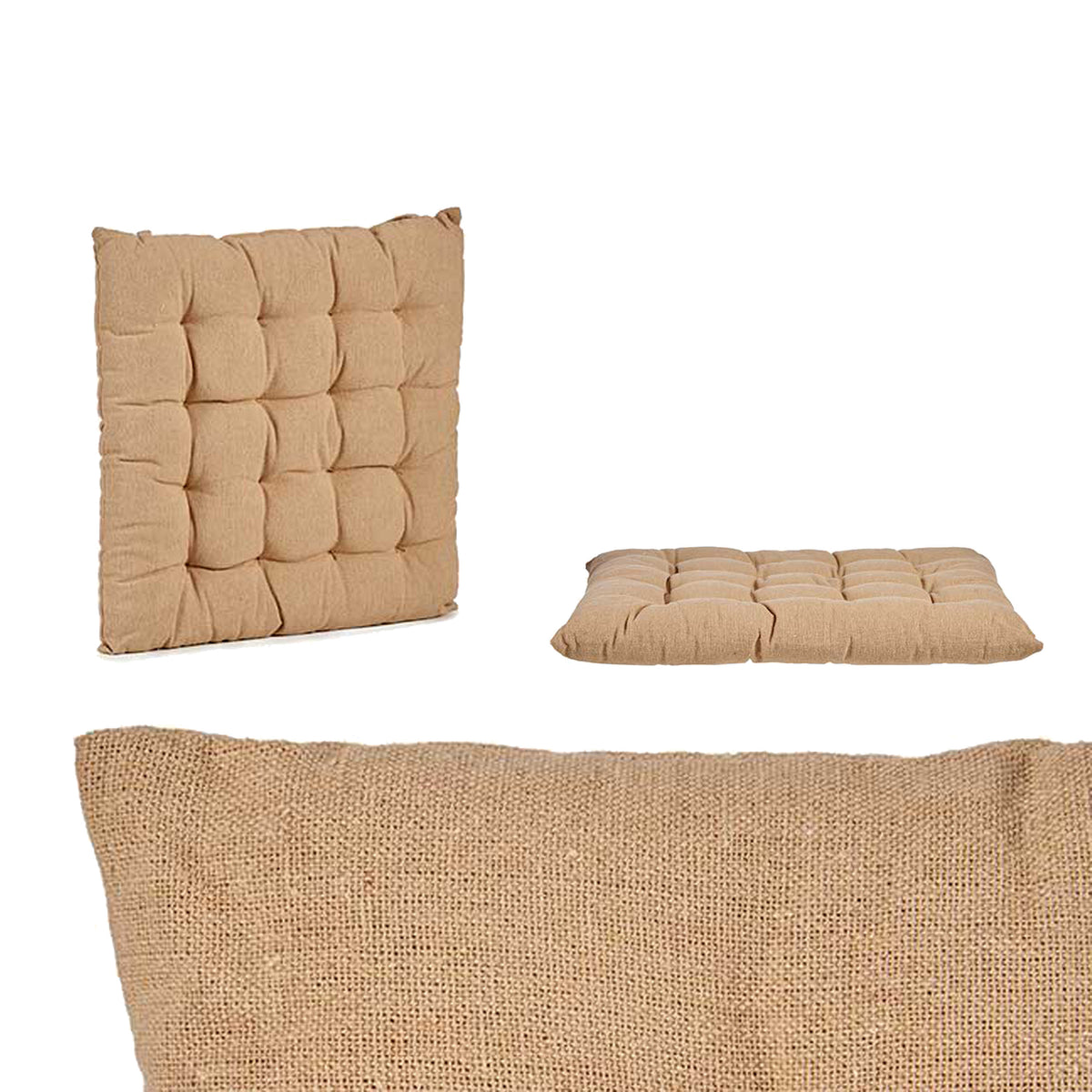 stoelkussen-decorama-binnen-buiten-beige-40-x-40-x-5-cm-polyester_10439908-1