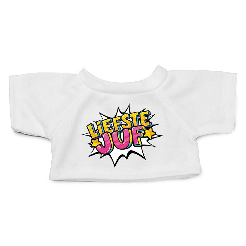 Cuddle Clothes Pop Art Sweetest Teacher T-shirt White M for Cloth