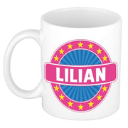 lilian-voornaam-koffiemok-beker-wit-roze-300-ml-cadeau-dames-collega-moederdag_10108910