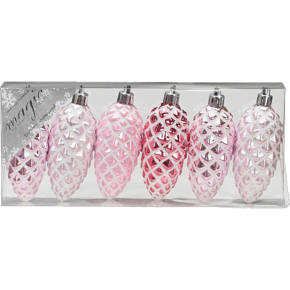 kersthangers-6x-dennenappels-roze-9-cm-kerstversiering_10270913