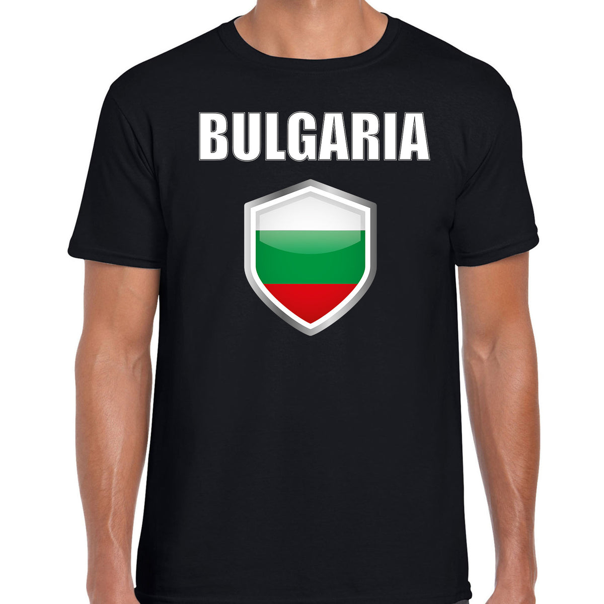 bulgarije-landen-supporter-tshirt-met-bulgaarse-vlag-schild-zwart-heren_10232920
