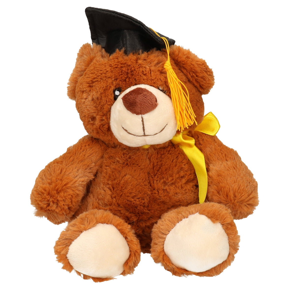 Pia Soft Toys Graduated theme gift bear - brown - 20 cm - Plush - graduation gift