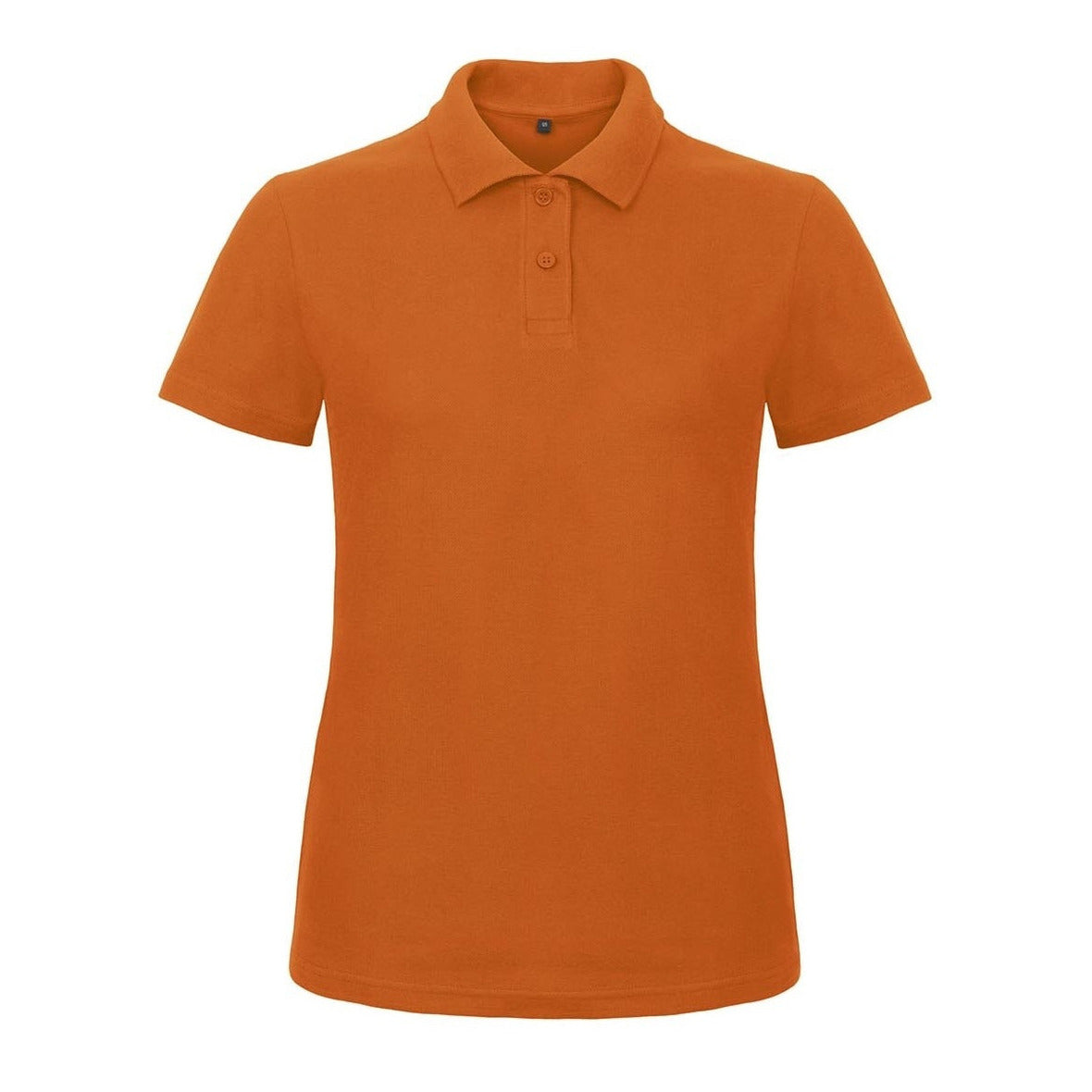 oranje-poloshirt--polo-tshirt-basic-van-katoen-voor-dames_10210922