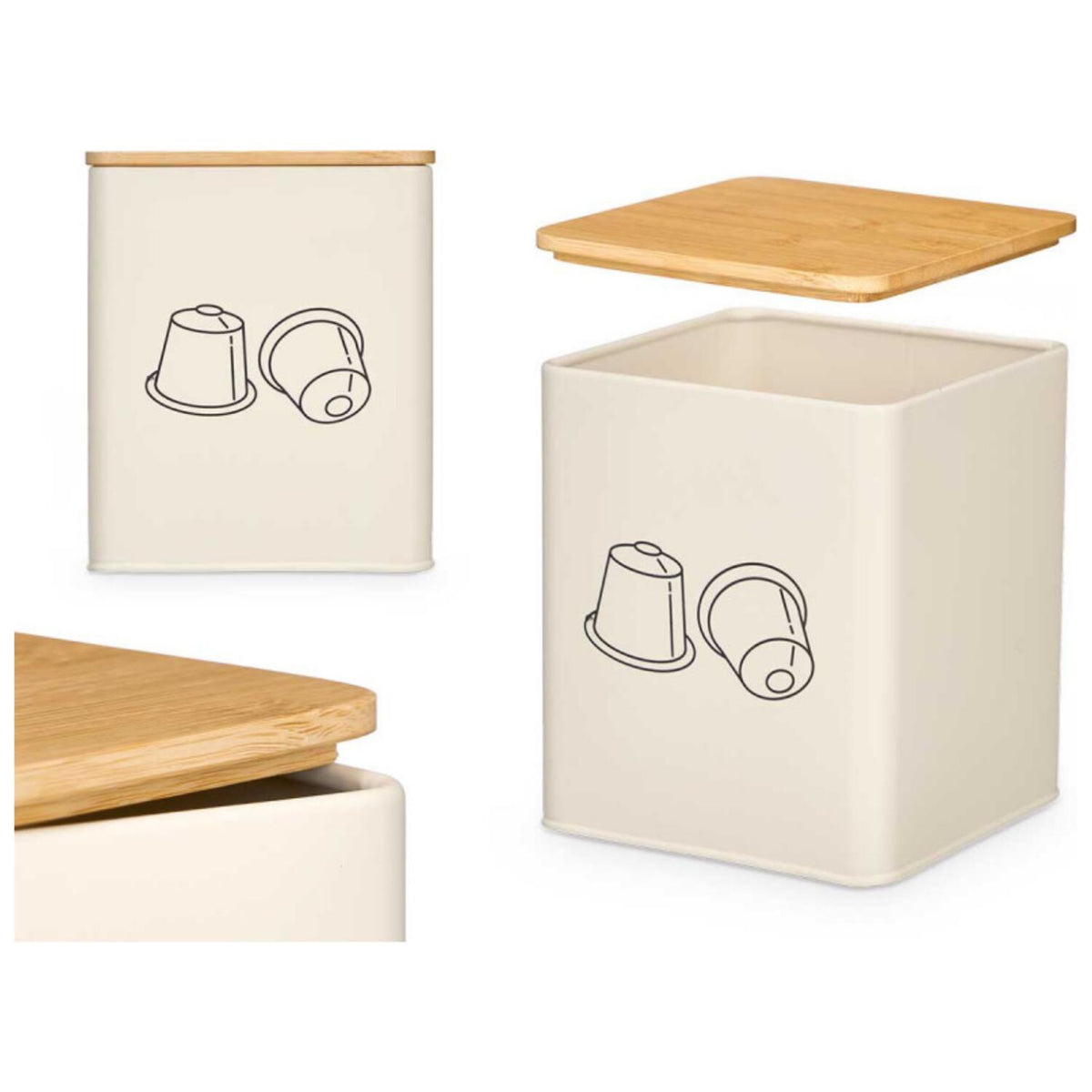 koffie-cups-capsules-houder-metaal-14-x-14-x-16-cm-voor-50-capsules-wit_10497923