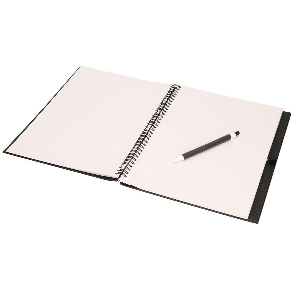 schetsboek-tekeningenboek-80-vellen-zwart-harde-kaft-a4-formaat-blanco-papier_10202931-1