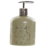 items-zeeppompje-dispenser-glas-khaki-groen-350-ml-14-cm-navulbaar-keuken-badkamer-toile_10311935