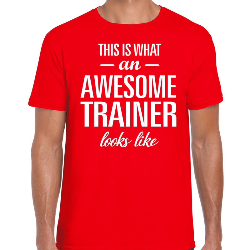 awesome-trainer-cadeau-tshirt-rood-voor-heren_10199938