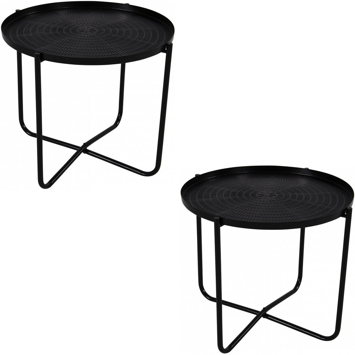 lesli-living-bijzettafel-plantenstandaard-tafel-rond-metaal-zwart-35-cm_10254940-1