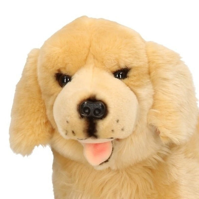 Carl Dick Plush Cuddly Toy - Golden Retriever Dog - premium quality soft toy - 42 cm