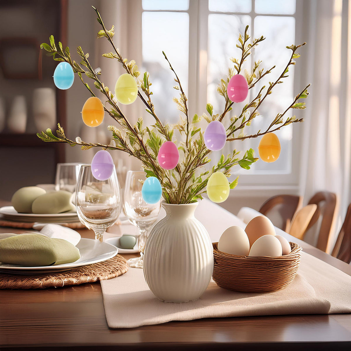 home-styling-vulbare-paaseieren-55-cm-12x-stuks-kleurenmix-kunststof_10443950-3