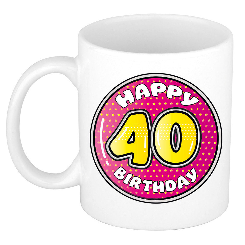 verjaardag-cadeau-mok-40-jaar-roze-300-ml-keramiek_10406955